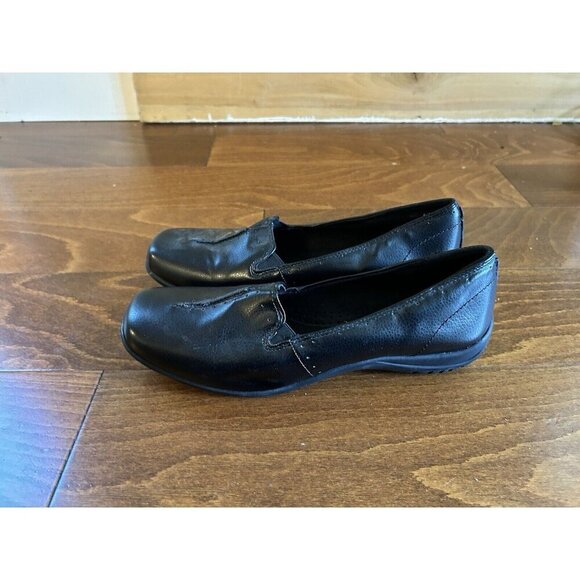 Easy Street Women's Purpose Slip On Flats Closed Toe Black 9.5 M - Picture 2 of 8
